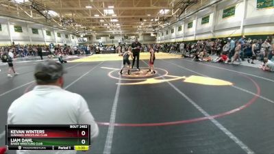 90 lbs Champ. Round 1 - Liam Dahl, Baker Wrestling Club vs Kevan Winters, Sundawg Wrestling Club
