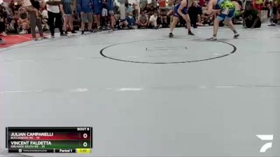 152 lbs Round 3 (6 Team) - Julian Campanelli, Buccaneers WC vs Vincent Faldetta, Orchard South WC