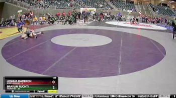 154 lbs Round 3 (4 Team) - Braylin Ruchti, Thurston vs Joshua Dameron, North Eugene