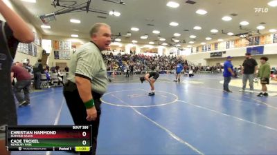 150 lbs Cons. Round 2 - Christian Hammond, Diamond Ranch vs Cade Troxel, Newbury Park