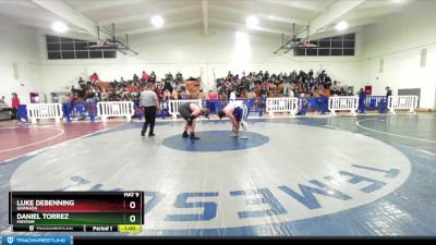 285 lbs Cons. Round 2 - Luke Debenning, Granada vs Daniel Torrez, Mayfair