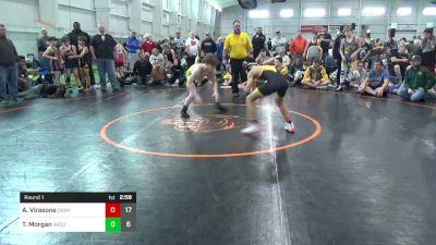 102 lbs Round 1 - Ayven Virasone, Darkhorse vs Trevor Morgan, West Virginia Wild