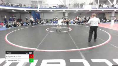 149 lbs Final - Pj Ogunsanya, Army-West Point vs Jarod Verkleeren, Virginia