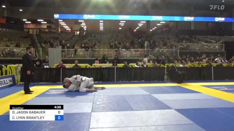 DAVID JASON GABAUER vs CURTIS LYNN BRANTLEY 2024 Pan Jiu Jitsu IBJJF Championship