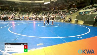 155 lbs Rr Rnd 4 - Talon Deweese, Ponca City Wildcat Wrestling vs Alejandro Tamez, Tulsa Blue T Panthers