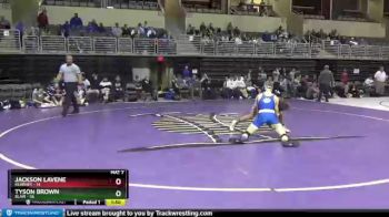 126 lbs Round 5 (8 Team) - Tyson Brown, Blair vs Jackson Lavene, Kearney