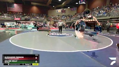 2A 120 lbs Champ. Round 1 - Kolter Kelly, Millard vs Alexander Pierson, Utah Military Academy