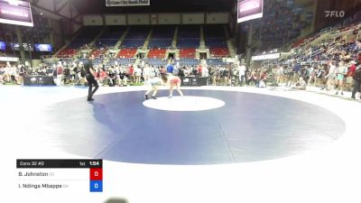 122 lbs Cons 32 #2 - Breezy Johnston, Colorado vs Isabella Ndinga Mbappe, Ohio