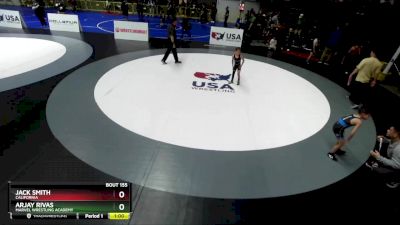 49 lbs Champ. Round 2 - Jack Smith, California vs Arjay Rivas, Marvel Wrestling Academy