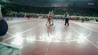 160 lbs Quarterfinal - Terrilan Banner, Union Girls JH vs Claudia Thomason, Shawnee Middle School