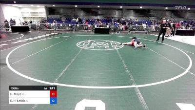 132 lbs Consi Of 16 #2 - Hayden Mayo, VA vs Evelyn Holmes-Smith, AL