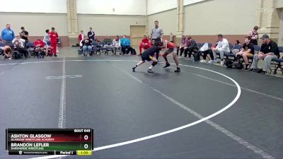 96 lbs Round 3 - Brandon Lefler, Darkhorse Wrestling vs Ashton Glasgow, Glasgow Wrestling Academy