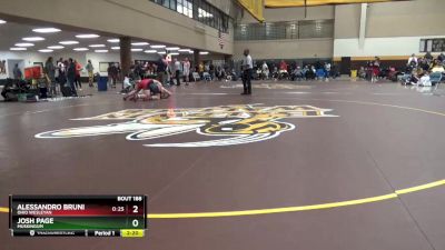 197 lbs Cons. Round 1 - Josh Page, Muskingum vs Alessandro Bruni, Ohio Wesleyan