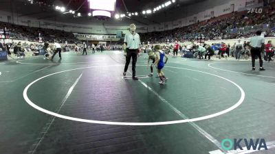 46 lbs Round Of 16 - James Evans, Bartlesville Wrestling Club vs Dwight Gammill, R.A.W.