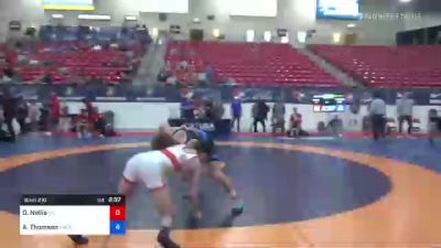 60 kg Consi Of 8 #2 - Oscar Nellis, California vs Alex Thomsen, Nebraska Wrestling Training Center