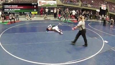 99 lbs 5th Place Match - Roby Blackburn, Duchesne Eagles vs Conley Evans, Sanderson Wrestling Academy