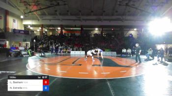 130 lbs Final - Lexie Basham, Texas Wesleyan vs Nanea Estrella, Menlo College