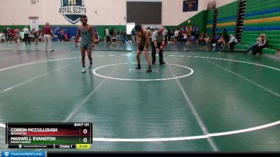 126 lbs Cons. Round 2 - Maxwell Evanston, Mountainside vs Corrin McCullough, Beaverton