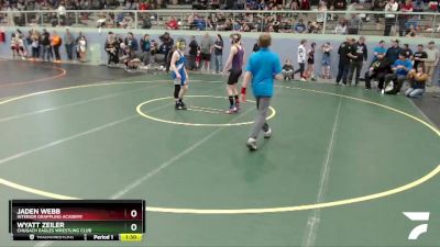 97 lbs Round 3 - Jaden Webb, Interior Grappling Academy vs Wyatt Zeiler, Chugach Eagles Wrestling Club