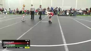 113 lbs Placement Matches (8 Team) - Ethan Elliott, Nebraska Blue vs Tyler Wooding, South Dakota Fury