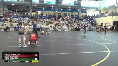 120 lbs Cons. Round 2 - Joshua Jackson, Calvert Hall College vs Theo Shockey, Landon School