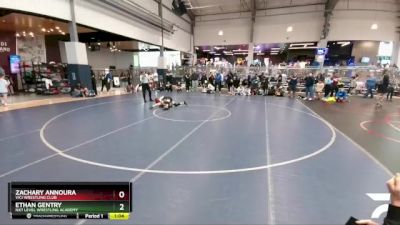 80 lbs Quarterfinal - Zachary Annoura, Vici Wrestling Club vs Ethan Gentry, NXT Level Wrestling Academy