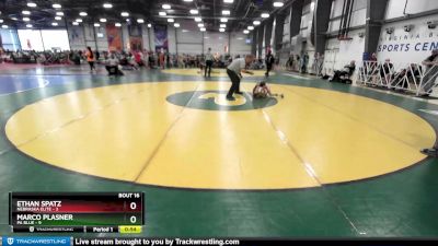 60 lbs Rd# 7- 10:45am Saturday Final Pool - Ethan Spatz, Nebraska Elite vs Marco Plasner, PA Blue