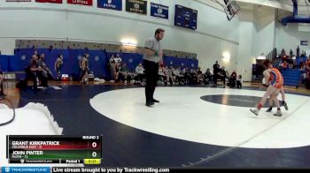 90 lbs Round 2 (4 Team) - Grant Kirkpatrick, Columbus East vs John Pinter, Floyd