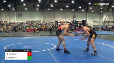 184 lbs Rd Of 32 - Zack Zavatsky, Virginia Tech vs Dylan Wisman, Missouri