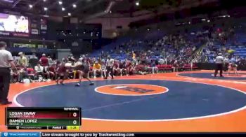 152 lbs Semis & 1st Wrestleback (8 Team) - Logan Swaw, Lockport (Twp.) vs Damien Lopez, DeKalb