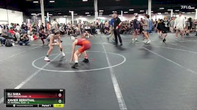 84 lbs Round 3 (4 Team) - Eli Shea, Team Germantown vs Xavier Bernthal, NC National Team