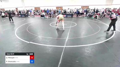 86 kg Cons 16 #1 - Quinlan Morgan, Pinnacle Wrestling Club vs Remy Brancato, Lehigh Valley Wrestling Club