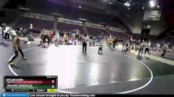 77 lbs Placement - Dylan Saba, Colorado Regulators Wrestling Club vs Onofre Gonzales, Black Fox Wrestling Academy