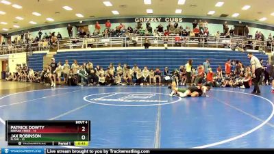 102 lbs Placement (4 Team) - Jax Robinson, Floyd vs Patrick Dowty, Indiana Creek