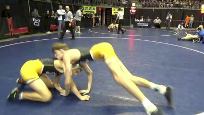 136 lbs Consy 2 - Luke Poland, Trinity vs Tanner Shaffer, Norwin