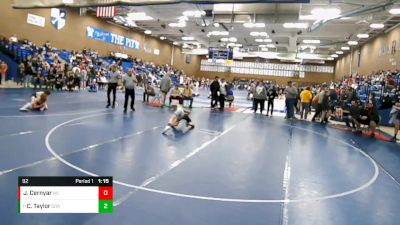 92 lbs Champ. Round 1 - Chase Taylor, Riverton Wolf Pack Wrestling vs Jackson Cernyar, Wasatch