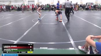 72 lbs Round 1 (8 Team) - Lawson Sparks, Rambler vs Maddox Mehalic, All American