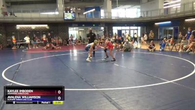 70+77 Round 1 - Avalena Williamson, Elevate Wrestling Club vs Kaylee Imboden, Assassins Wrestling