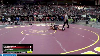 126 lbs Champ. Round 3 - Tashra Pay, Juab vs Courtney Hunt, American Falls