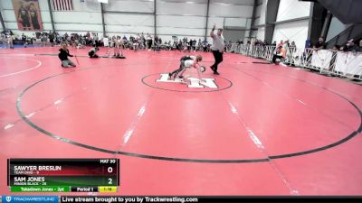 84 lbs Rd# 5- 3:45pm Friday Final Pool - Sam Jones, Minion Black vs Sawyer Breslin, Team Ohio