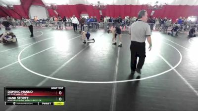 130 lbs Cons. Round 1 - Hank Stortz, Northeast Iowa Wrestling Club vs Dominic Manno, RT Elite Wrestling