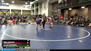 190 lbs Round 5 (6 Team) - Abby Swanson, Wisconsin vs Kaylee Nachtigal, NW Iowa Angry Alpacas