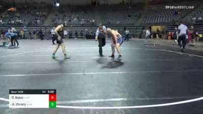 285 lbs Consolation - Dan Baker, Northeastern Oklahoma vs Alex Christy, Jamestown CC