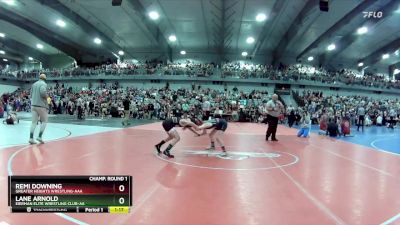 80 lbs Champ. Round 1 - Remi Downing, Greater Heights Wrestling-AAA vs Lane Arnold, Eierman Elite Wrestling Club-AA