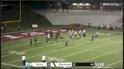 Replay: Spring vs Eisenhower | Oct 7 @ 7 PM