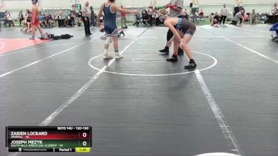 120-130 lbs Round 4 - Zaiden Lockard, Arsenal vs Joseph Mezyk, South Hills Wrestling Academy