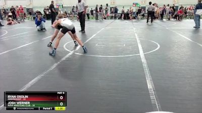 88-92 lbs Round 3 - Josh Werner, NOVA Wrestling Club vs Ryan Osolin, Independent