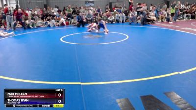 113 lbs Champ. Round 1 - Max McLean, Thunder Mountain Wrestling Club vs Thomas Ryan, Washington