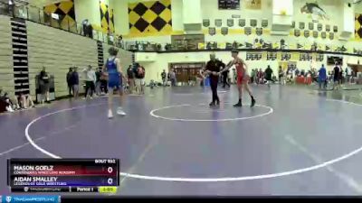 106 lbs Cons. Round 3 - Mason Goelz, Contenders Wrestling Academy vs Aidan Smalley, Legends Of Gold Wrestling