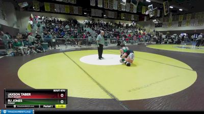 120 lbs Quarterfinal - RJ Jones, Poway vs Jaxson Taber, Palm Desert